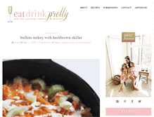 Tablet Screenshot of eatdrinkpretty.com